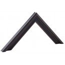 Must, vanutataud, kuldtriipudega, 40x30x10mm