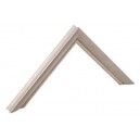 Hõbe, triibud 35 x 33 x 14